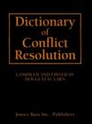 Image for Dictionary of Conflict Resolution
