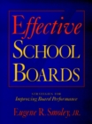 Image for Effective School Boards