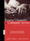 Image for Training Volunteers for Community Service