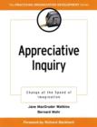 Image for Appreciative inquiry  : change at the speed of imagination