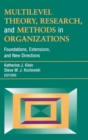 Image for Multilevel Theory, Research, and Methods in Organizations