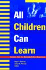 Image for All Children Can Learn : Lessons from the Kentucky Reform Experience