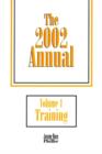 Image for The 2002 Annual Human Resource Development : Vol 1 : Training