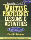 Image for Ready-To-Use Writing Proficiency Lessons and Activities