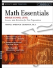 Image for Maths essentials, middle school level  : lessons and activities for test preparation