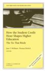 Image for How the Student Credit Hour Shapes Higher Education : The Tie That Binds