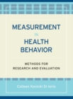 Image for Measurement in health behavior  : methods for research and education