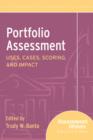 Image for Portfolio Assessment Uses, Cases, Scoring, and Impact