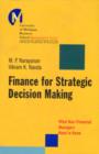 Image for Finance for strategic decision making: what non-financial managers need to know