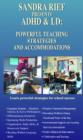 Image for ADHD and LD : Powerful Teaching Strategies and Accommodations