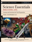Image for Science essentials, middle school level  : lessons and activities for test preparation
