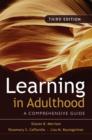 Image for Learning in adulthood  : a comprehensive guide