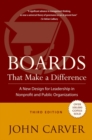 Image for Boards That Make a Difference : A New Design for Leadership in Nonprofit and Public Organizations