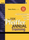 Image for The 2006 Pfeiffer annual: Training