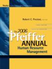 Image for The 2006 Pfeiffer annual: Human resource management : Human Resource Management