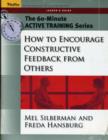 Image for 60-Minute Training Series Set: How to Encourage Constructive Feedback from Others