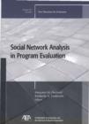 Image for Social Network Analysis in Program Evaluation