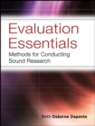 Image for Evaluation essentials  : methods for conducting sound research