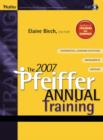Image for The 2007 Pfeiffer annual: Training