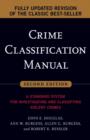 Image for The Crime Classification Manual