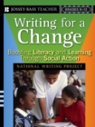 Image for Writing for a change  : boosting literacy and learning through social action
