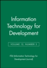 Image for Information Technology for Development, Volume 12, Number 3
