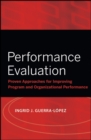 Image for Performance evaluation  : proven approaches for improving program and organizational performance