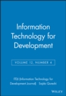 Image for Information Technology for Development, Volume 12, Number 4