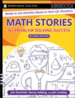 Image for Math stories for problem solving success  : ready-to-use activities based on real-life situations, grades 6-12