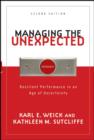 Image for Managing the unexpected  : resilient performance in an age of uncertainty