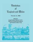 Image for Visitation of England and Wales : Volume 11, 1903