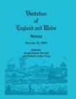Image for Visitation of England and Wales Notes : Volume 13, 1919