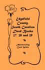 Image for Edgefield County, South Carolina : Deed Books 27, 28 and 29