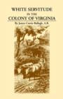 Image for White Servitude in the Colony of Virginia : A Study of the System of Indentured Labor in the American Colonies