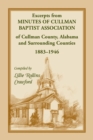 Image for Excerpts from Minutes of Cullman Baptist Association of Cullman County, Alabama and surrounding counties, 1883-1946