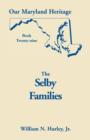 Image for Our Maryland Heritage, Book 29 : Selby Families