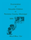 Image for Enumeration of Educatable Children in Pontotoc County, Mississippi, 1894