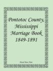 Image for Pontotoc County, Mississippi, Marriage Book, 1849-1891
