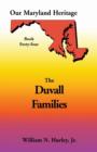 Image for Our Maryland Heritage, Book 44 : Duvall Family