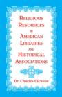 Image for Religious Resources in American Libraries and Historical Associations