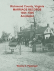 Image for Richmond County, Virginia Marriage Records, 1854-1890, Annotated