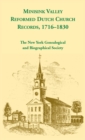 Image for Minisink Valley Reformed Dutch Church Records 1716-1830