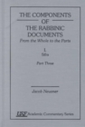 Image for The Components of the Rabbinic Documents, From the Whole to the Parts : Vol. I, Sifra, Part III: Parts 10-13, Chapters 195-277