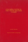 Image for Columbia Papyri IX. The Vestis Militaris Codex