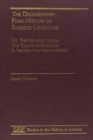 Image for The Documentary Form-History of Rabbinic Literature