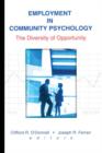 Image for Employment in Community Psychology : The Diversity of Opportunity