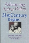 Image for Advancing Aging Policy as the 21st Century Begins