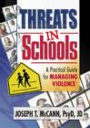 Image for Threats in Schools : A Practical Guide for Managing Violence
