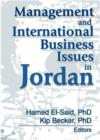 Image for Management and International Business Issues in Jordan
