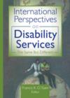 Image for International Perspectives on Disability Services